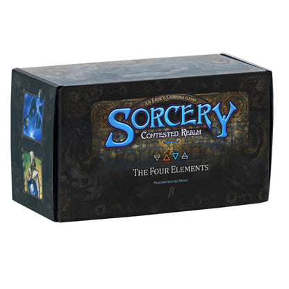 Sorcery TCG: Contested Realm - Beta The Four Elements Preconstructed Deck Box (4 Decks)