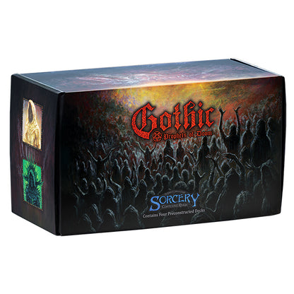 Sorcery TCG: Contested Realm - Gothic Prophets of Doom Preconstructed Deck Box (4 Decks)