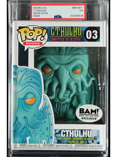 Funko Pop! Cthulhu: Cthulhu PSA Graded Vinyl Figure #03 Cert #02304836