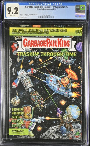 Garbage Pail Kids: Trashin' Through Time 5 2024 Dynamite Entertainment CGC 9.2 Cert #4533147006