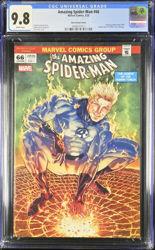 Amazing Spider-Man 66 3/25 Marvel Comics Diaz Variant Cover CGC 9.8 Cert #4568571011