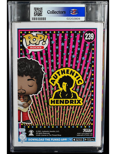 Funko Pop! Jimi Hendrix: Jimi Hendrix PSA Graded Vinyl Figure #239