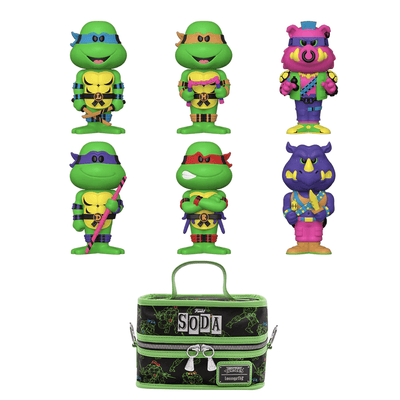 Funko Vinyl Soda Teenage Mutant Ninja Turtles: Teenage Mutant Ninja Turtles Soda 6-Pack with Cooler Vinyl Figure #6-Pack