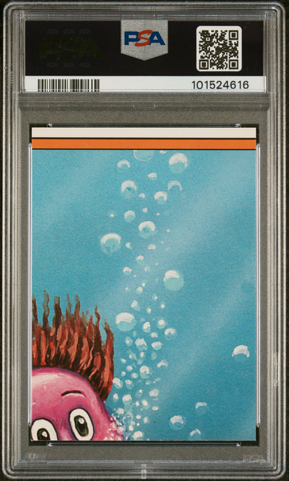 Garbage Pail Kids Stickers Series 4 2A Paris Embarrassed PSA 9 MINT Cert #101524616