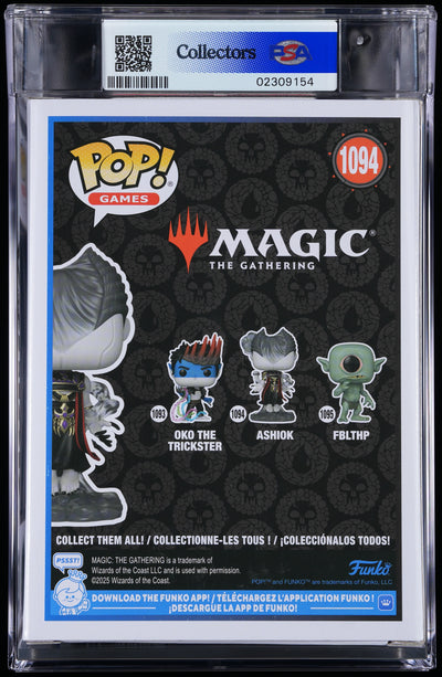 Funko Pop! PSA Graded Magic The Gathering: Ashiok PSA Graded 8.5 NM-MT+ Vinyl Figure #1094 Cert #02309154