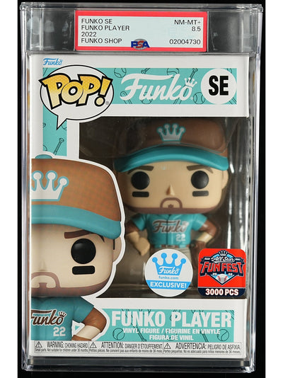 Funko Pop! Funko: Funko Player PSA Graded Vinyl Figure #SE Cert #02004730
