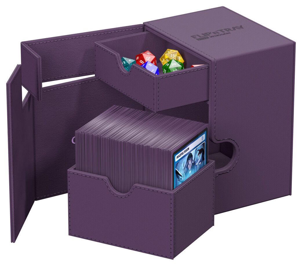 Ultimate Guard FlipnTray 133+ Monocolor - Purple