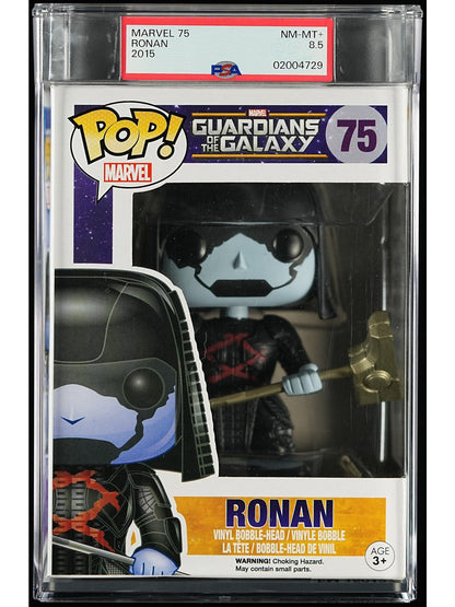Funko Pop! Marvel: Ronan PSA Graded Vinyl Figure #75 Cert #02004729
