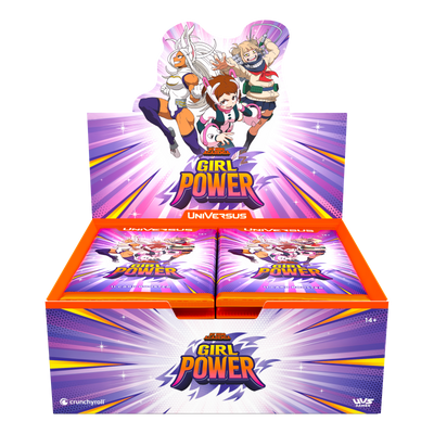 UniVersus CCG: My Hero Academia - Girl Power Booster Box (24 Packs)