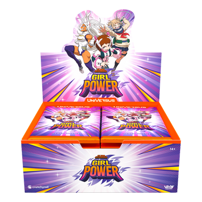 UniVersus CCG: My Hero Academia - Girl Power Booster Box (24 Packs)