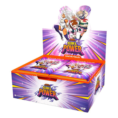 UniVersus CCG: My Hero Academia - Girl Power Booster Box (24 Packs)
