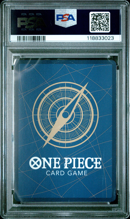 One Piece Japanese Op02 Paramount War 036 Nami PSA 10 GEM MINT Cert #118833023