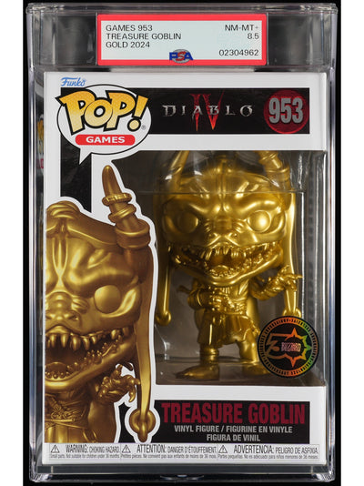 Funko Pop! Diablo IV: Treasure Goblin PSA Graded Vinyl Figure #953 Cert #02304962