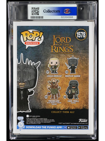 Funko Pop! The Lord of the Rings: Mouth of Sauron PSA Graded Vinyl Figure #1578 Cert #02204988