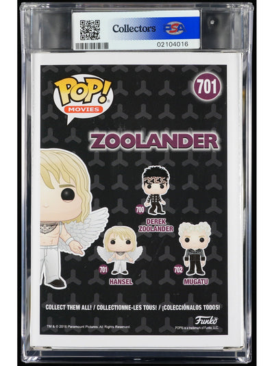 Funko Pop! Zoolander: Hansel PSA Graded Vinyl Figure #701 Cert #02104016
