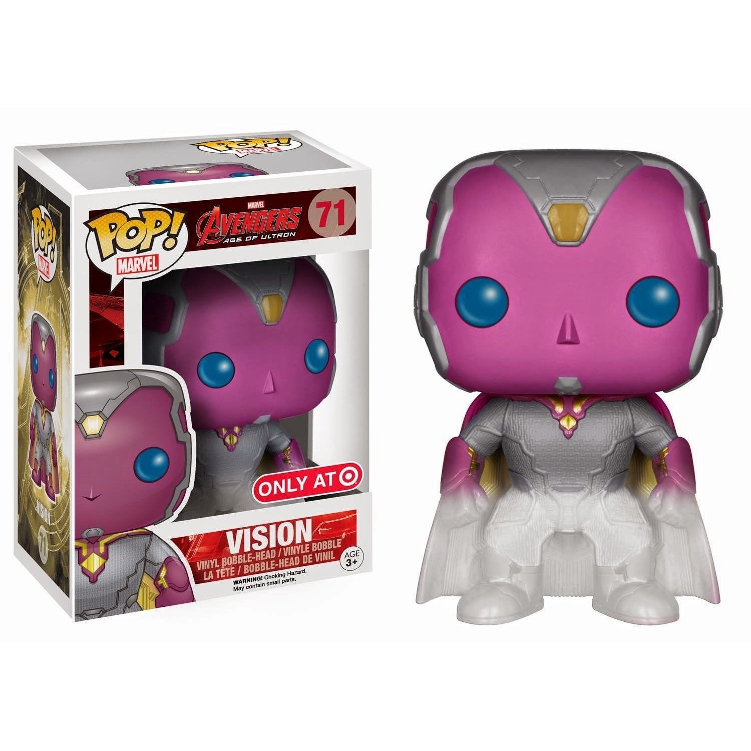 Funko Pop! Marvel Avengers: Vision (Target) Vinyl Figure #71