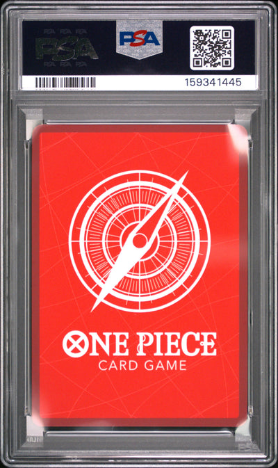 One Piece Op14 Eb04 The Azure Sea's Seven 040 Jinbe Alternate Art PSA 10 GEM MINT Cert #159341445