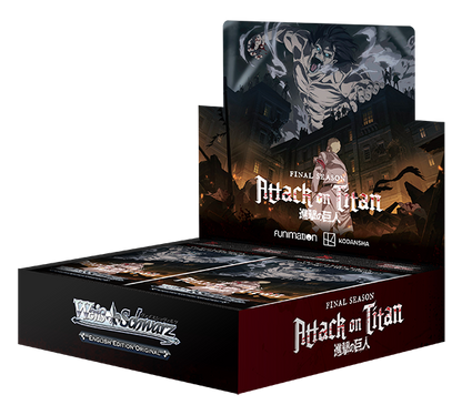Weiss Schwarz: Attack On Titan Final Season Booster Box (16 Packs)