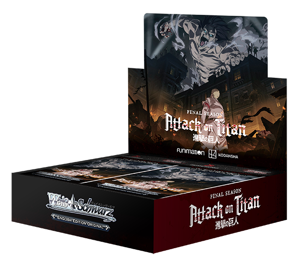 Weiss Schwarz: Attack On Titan Final Season Booster Box (16 Packs)