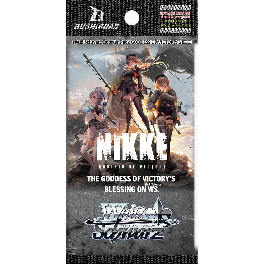 Weiss Schwarz: GODDESS OF VICTORY: NIKKE Booster Pack (8 Cards)
