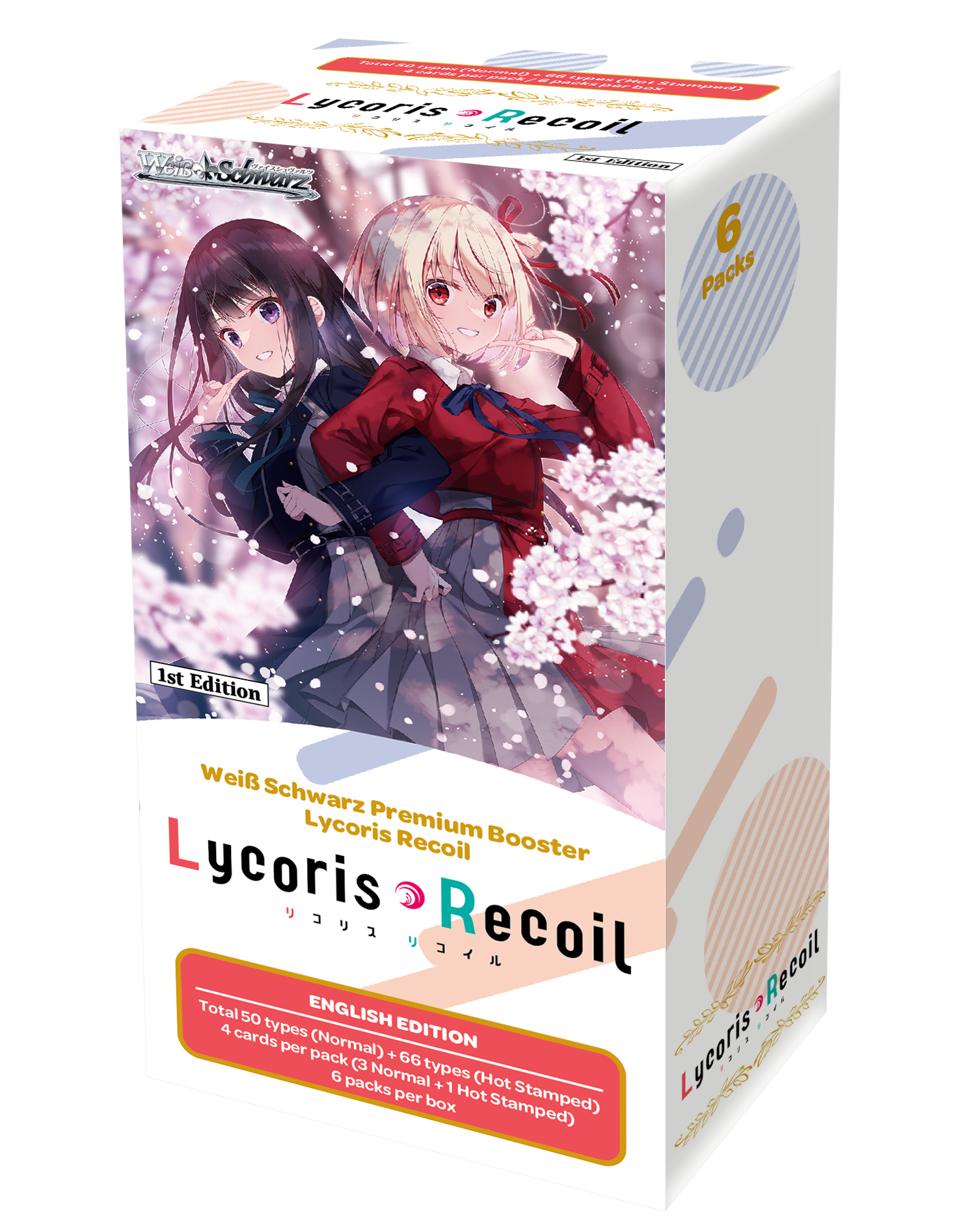 Weiss Schwarz: Lycoris Recoil Premium Booster Box (6 Packs)