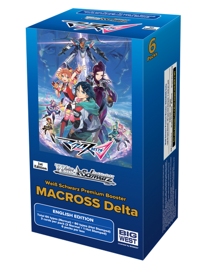 Weiss Schwarz: MACROSS Delta Premium Booster Box (6 Packs)