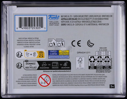 Funko Pop! PSA Graded One Piece: Monkey D. Luffy PSA Graded 8.5 NM-MT+ Vinyl Figure #98 Cert #02111747