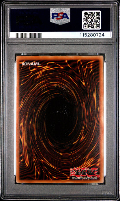 Yu Gi Oh! Ra04 Quarter Century Stampede En074 Hiita The Fire Charmer, Ablaze 1St Edition Platinum Secret Rare PSA 9 MINT Cert #115280724