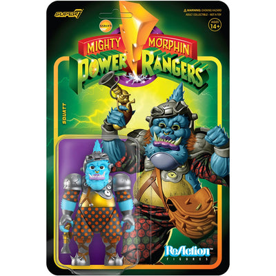 Super7 Mighty Morphin Power Rangers: Squatt ReAction Figure