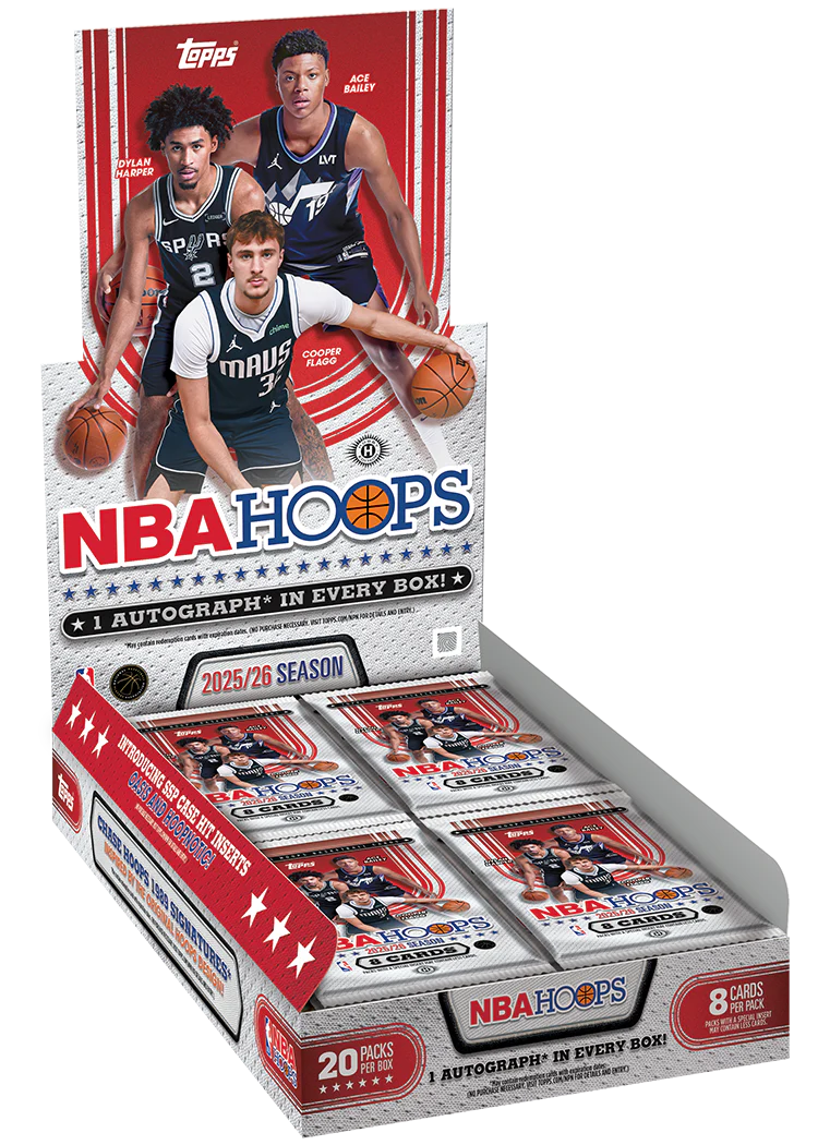 Topps: 2025-26 Hoops Basketball - Hobby Box