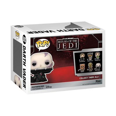 Funko Pop! Star Wars Return of the Jedi 40th: Darth Vader (Unmasked) Vinyl Figure #610