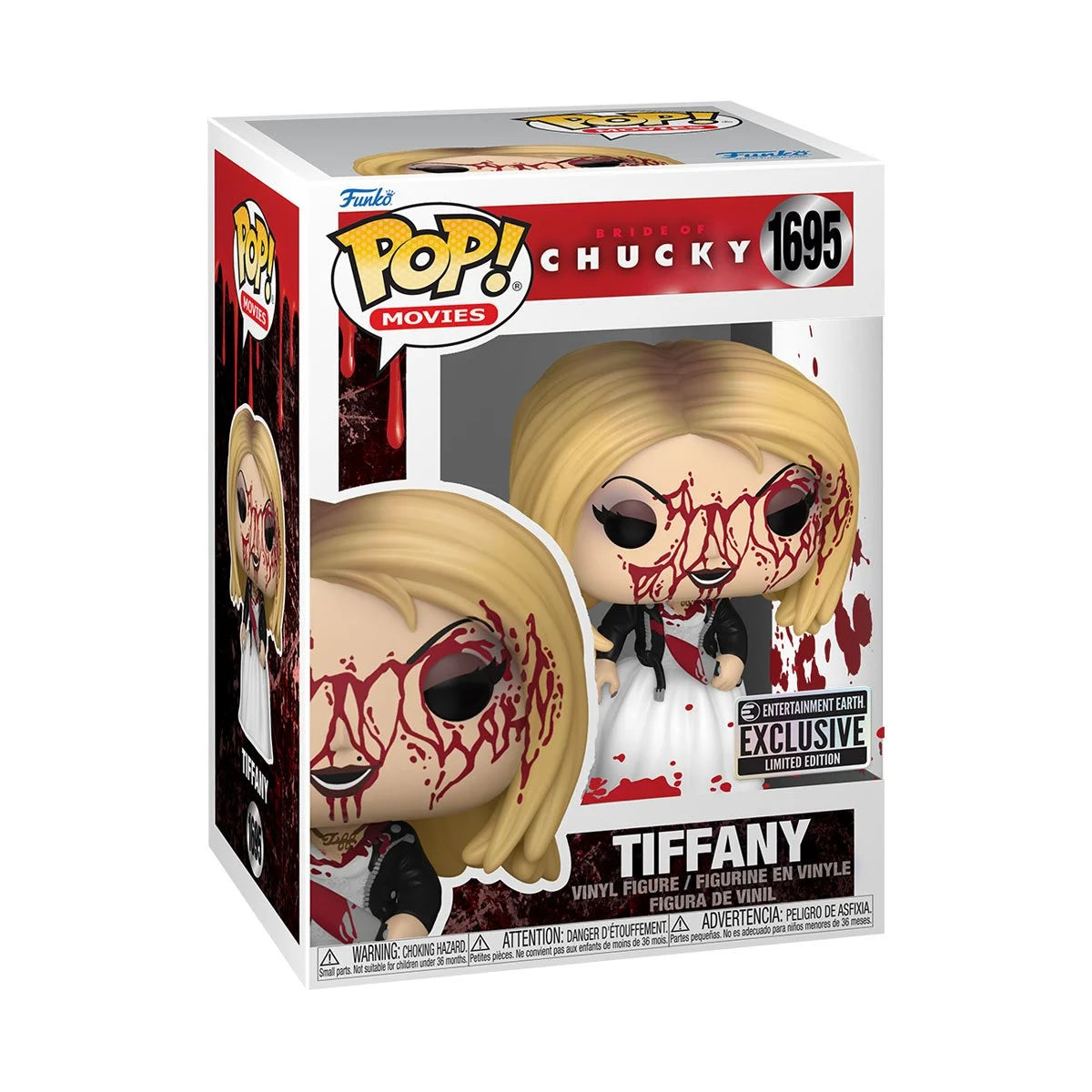 Funko Pop! Bride of Chucky: Tiffany Bloody (EE) Entertainment Earth Exclusive Vinyl Figure #1695