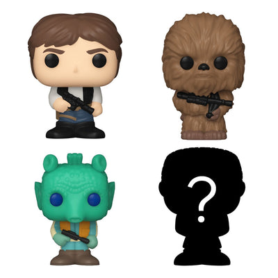 Funko Bitty Pop! Star Wars Han Solo Mini-Figure 4-Pack Series 3