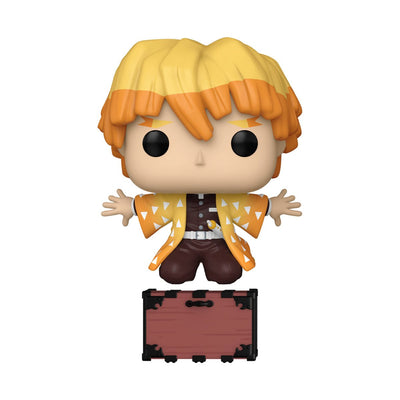 Funko Pop! Demon Slayer: Zenitsu Agatsuma Protecting Nezuko's Box EE Exclusive Vinyl Figure #1488