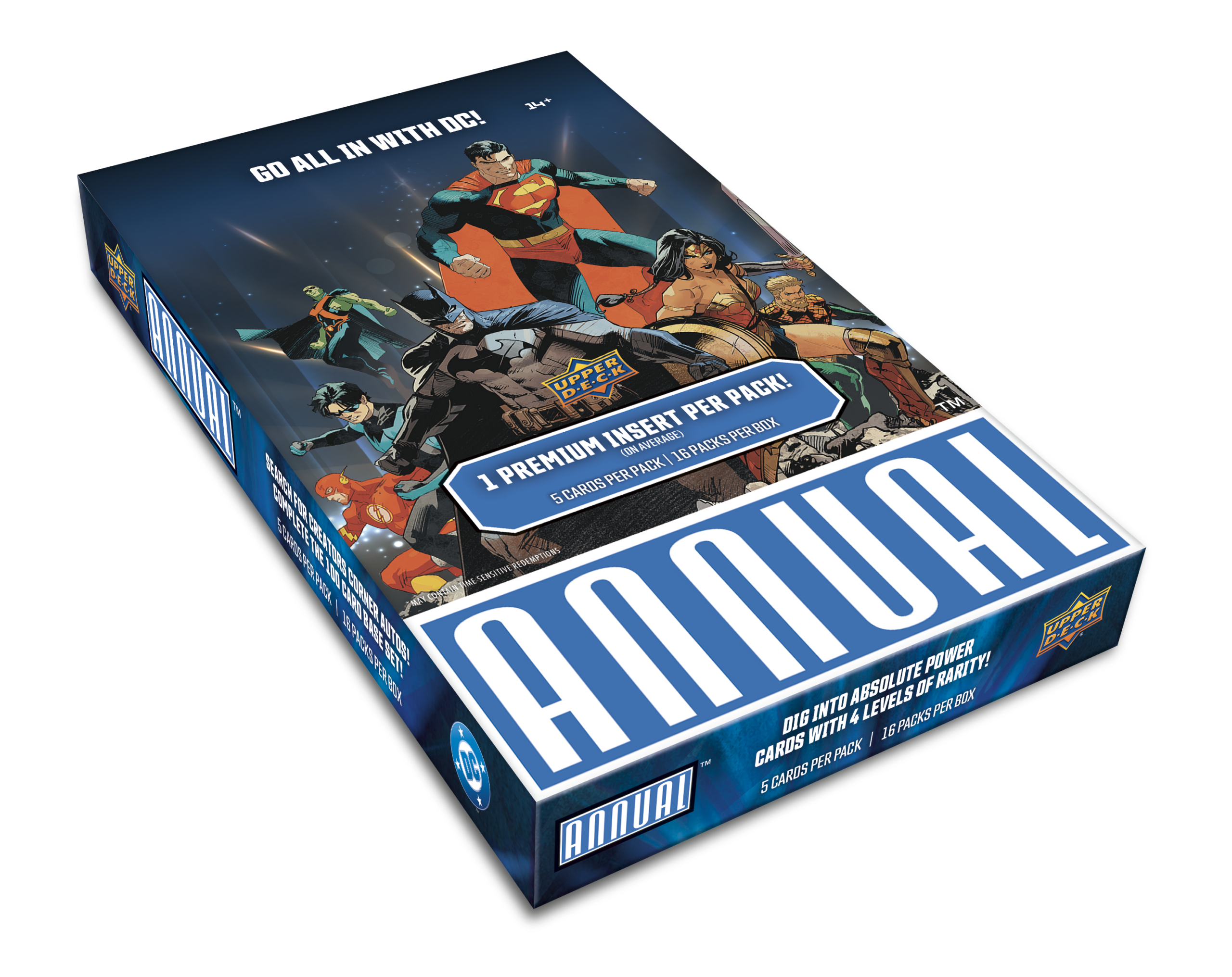 Upper Deck: 2024/25 DC Annual Hobby Box