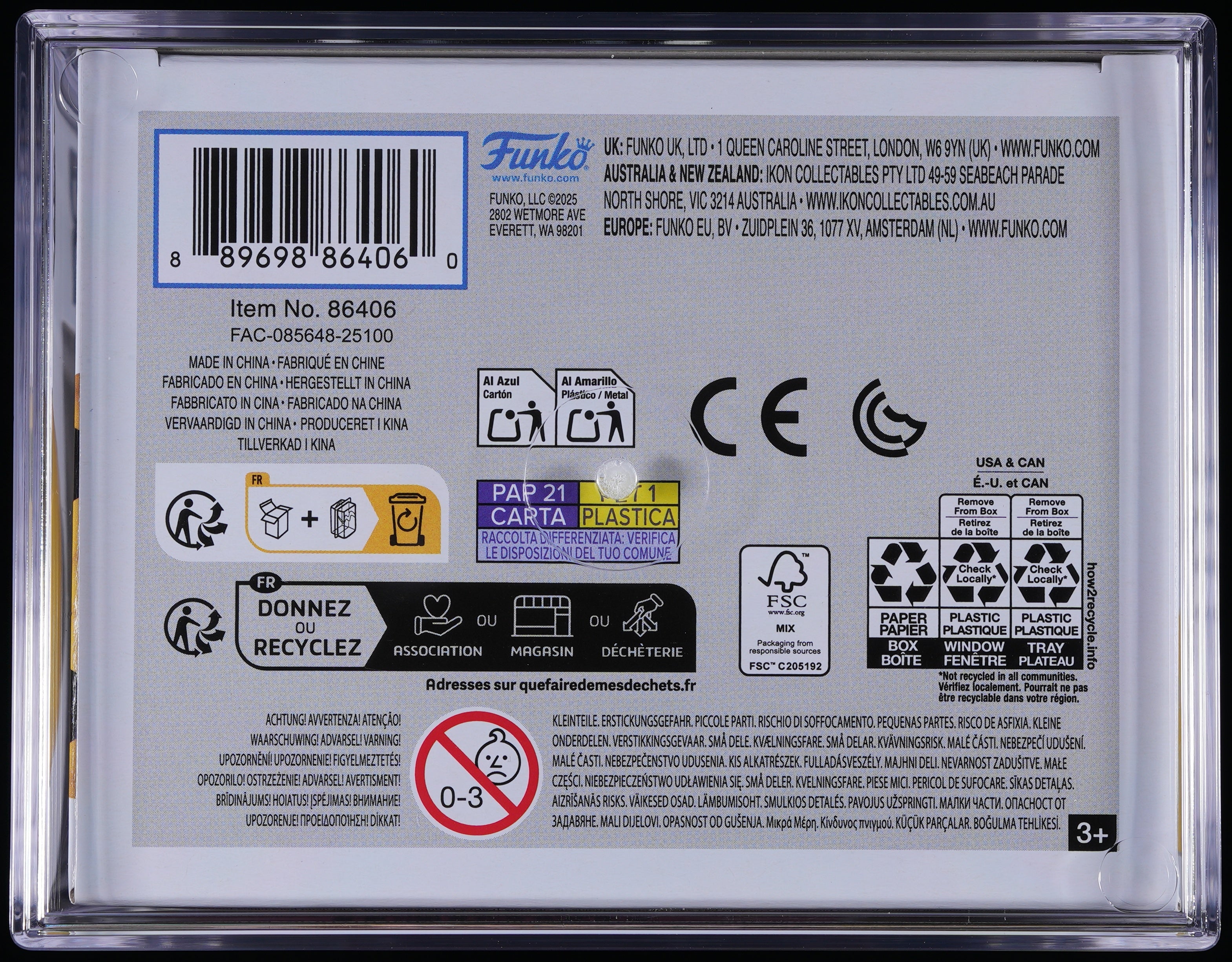 Funko Pop! PSA Graded The Simpsons: Homer Simpson PSA Graded 10 GEM MINT Vinyl Figure #1737 Cert #02210565