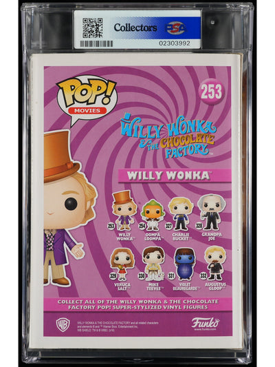 Funko Pop! Willy Wonka: Willy Wonka PSA Graded Vinyl Figure #253 Cert #02303992