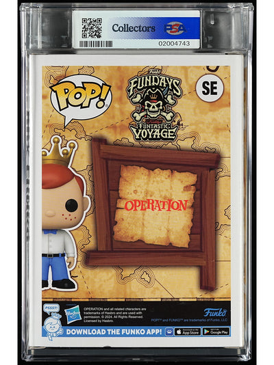 Funko Pop! Funko: Freddy as Cavity Sam PSA Graded Vinyl Figure #SE Cert #02004743