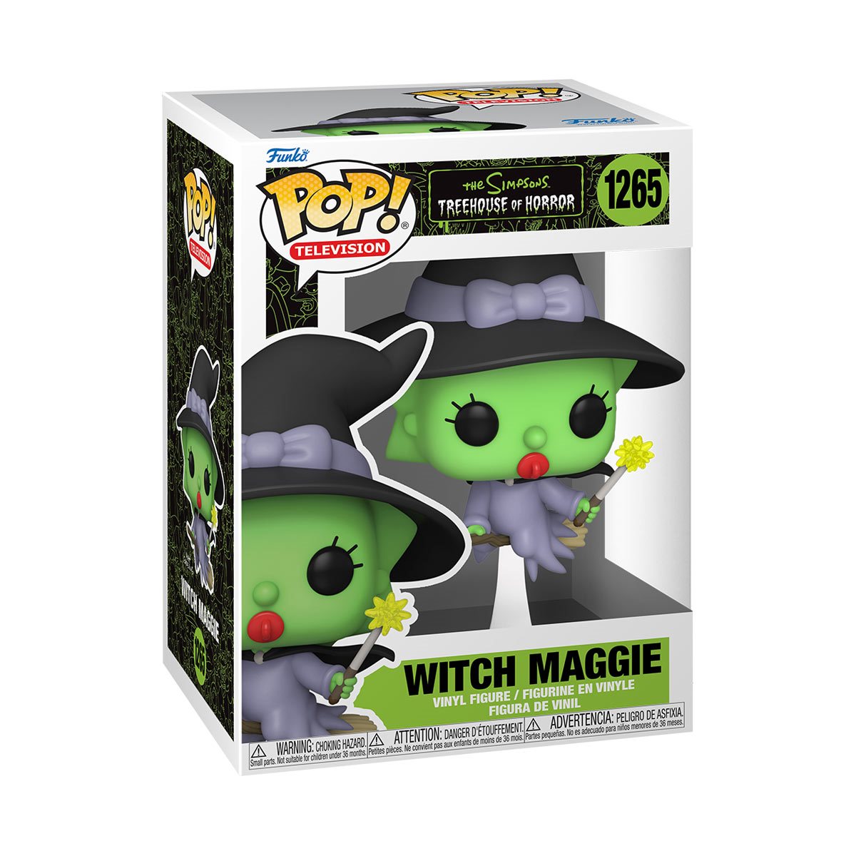 Funko Pop! The Simpsons Treehouse of Horror: Witch Maggie Vinyl Figure #1265