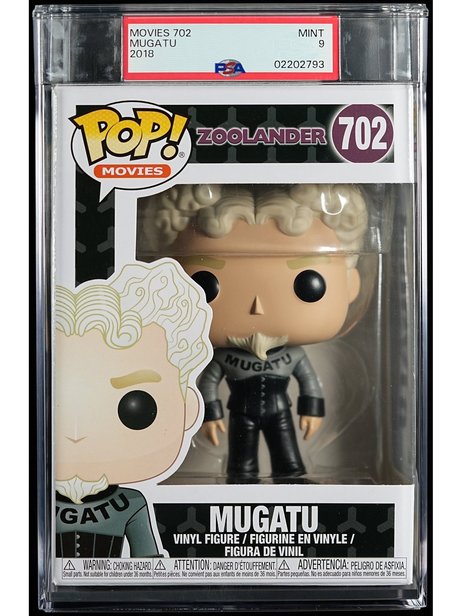 Funko Pop! Zoolander: Mugatu PSA Graded Vinyl Figure #702