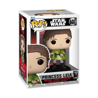 Funko Pop! Star Wars Return of the Jedi 40th: Princess Leia (Endor) #607 Vinyl Figure