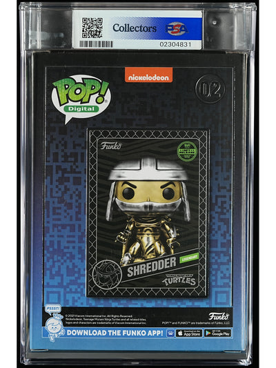 Funko Pop! Teenage Mutant Ninja Turtles: Shredder PSA Graded Vinyl Figure #02 Cert #02304831