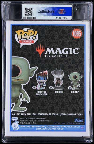 Funko Pop! PSA Graded Magic The Gathering: Fblthp PSA Graded 8 NM-MT Vinyl Figure #1095 Cert #02309145