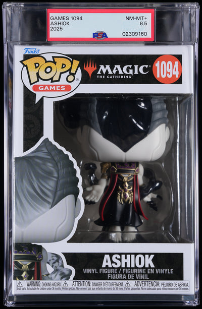 Funko Pop! PSA Graded Magic The Gathering: Ashiok PSA Graded 8.5 NM-MT+ Vinyl Figure #1094 Cert #02309160