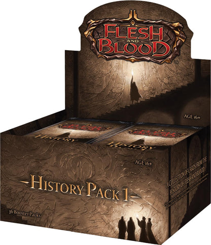 Legend Story Studios Flesh & Blood TCG: History Pack 1 - Booster Box (36 Packs)