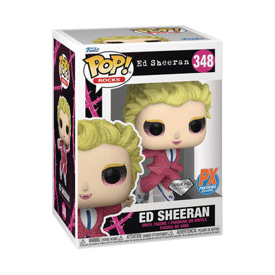 Funko Pop! Ed Sheeran Bad Habits Diamond Glitter PX Exclusive Vinyl Figure #348