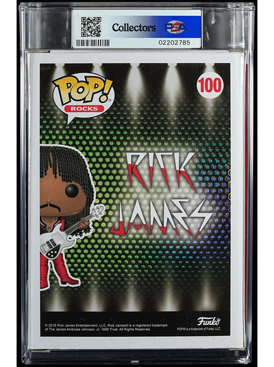 Funko Pop! Rick James: Rick James PSA Graded Vinyl Figure #100