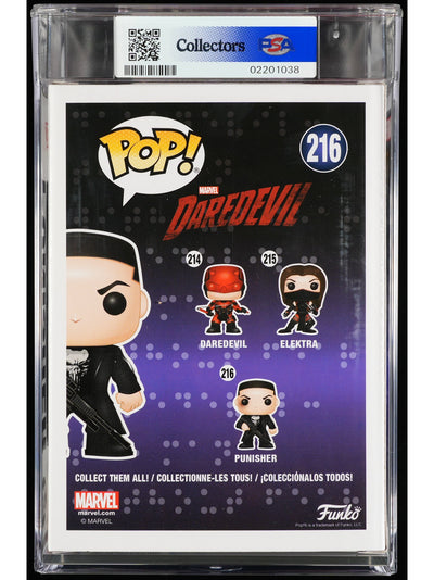 Funko Pop! Daredevil: Punisher PSA Graded Vinyl Figure #216 Cert #02201038