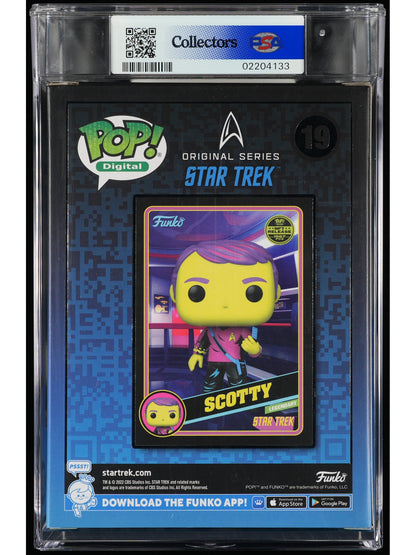Funko Pop! Star Trek: Scotty PSA Graded Vinyl Figure #19 Cert #02204133