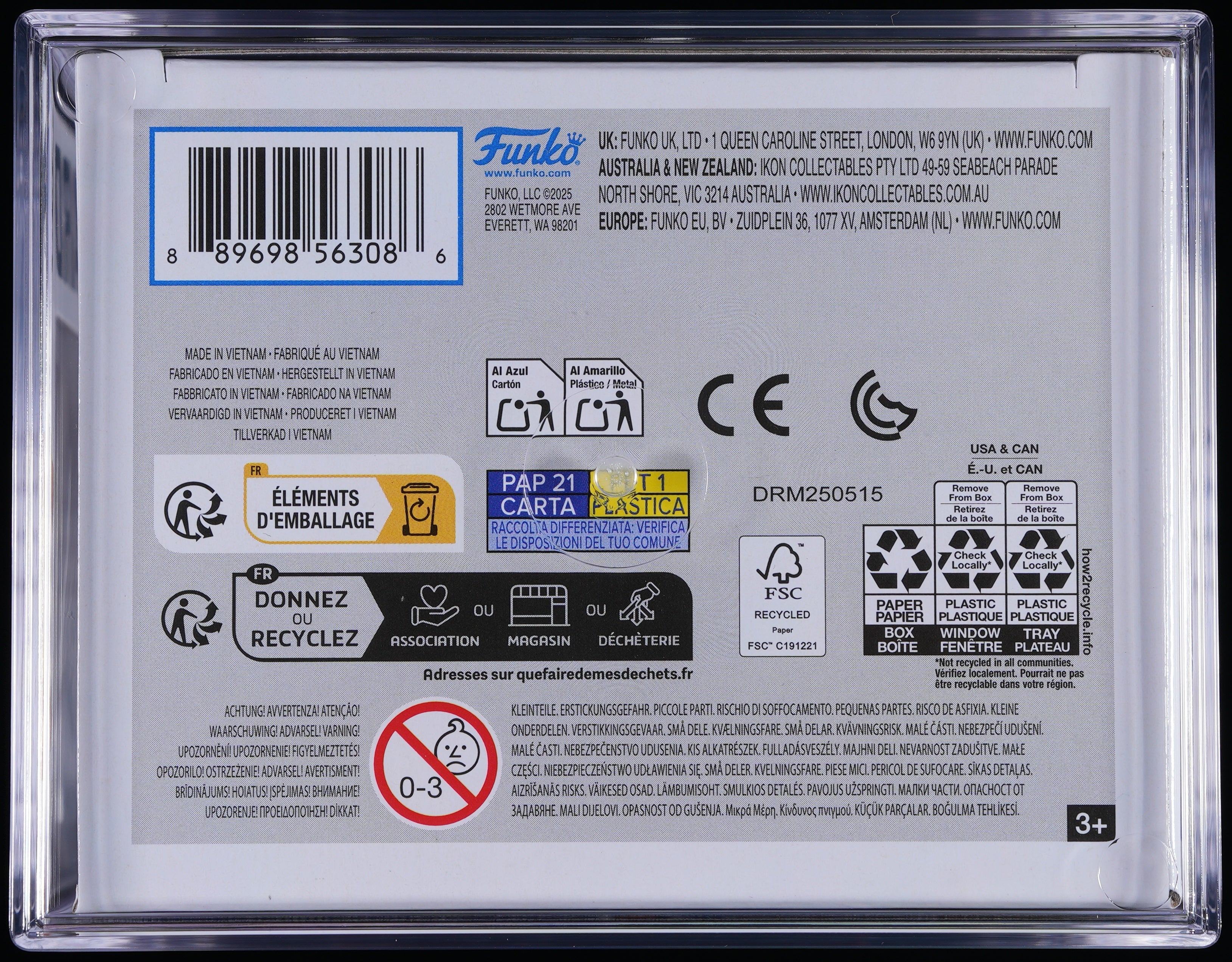 Funko Pop! PSA Graded Pokemon: Charizard PSA Graded 8.5 NM-MT+ Vinyl Figure #843 Cert #02009564
